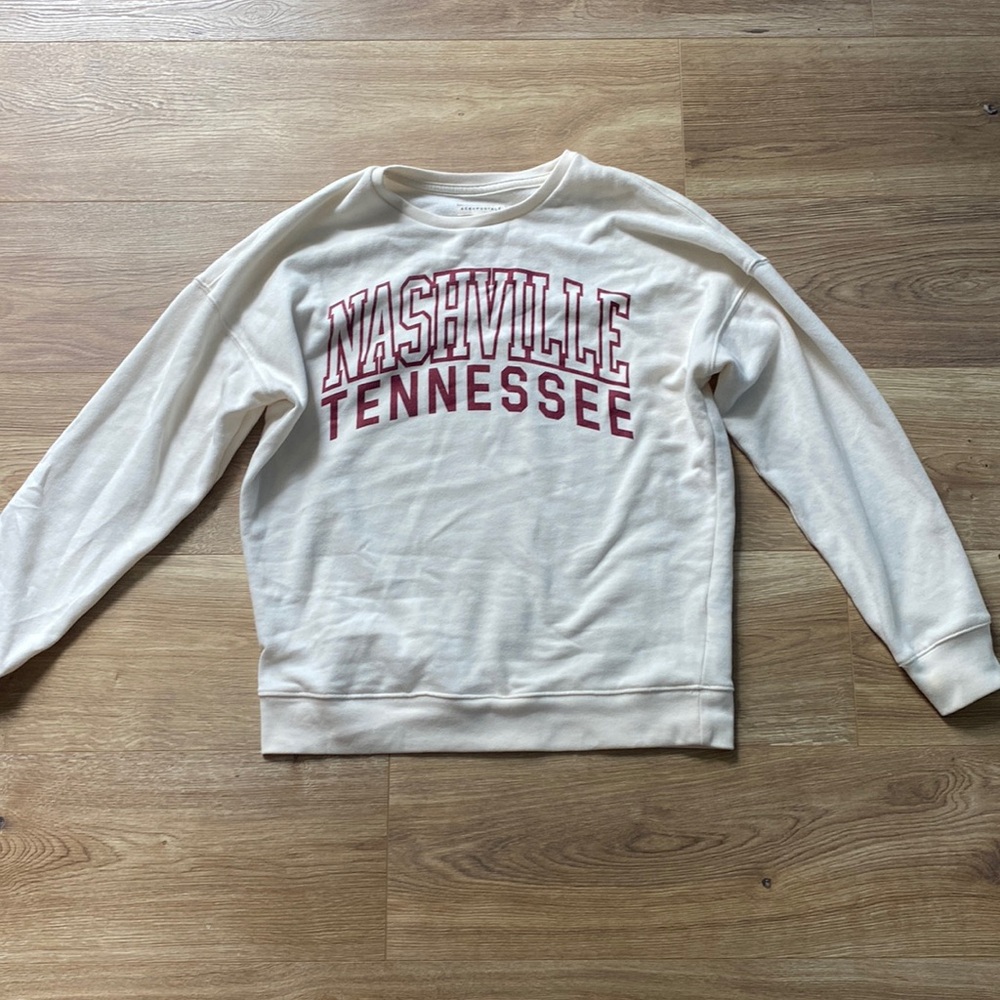 Nashville Oversized Crew Sweatshirt